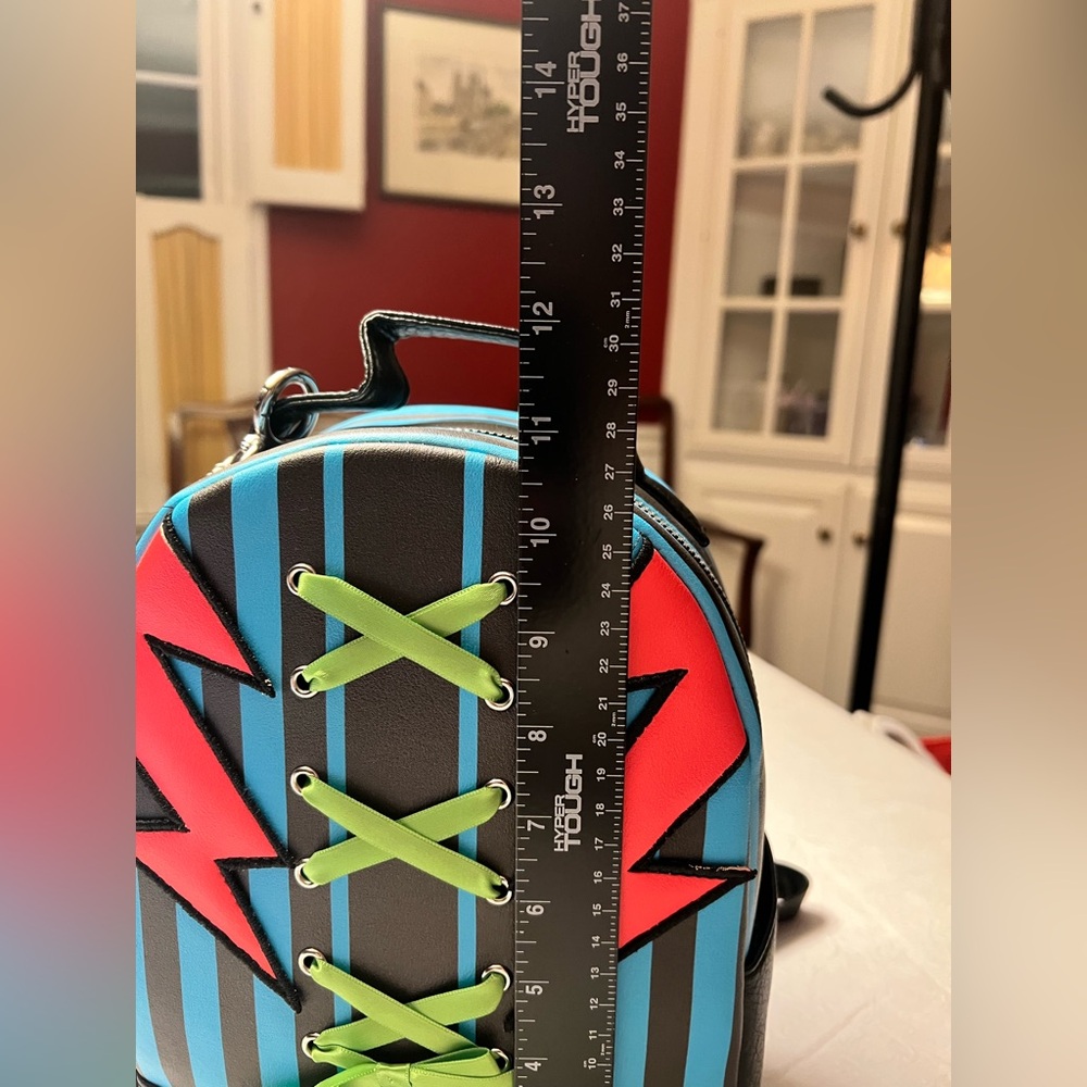 Monster High Frankie Stein Lightning Stripe Mini Backpack - Picture 12 of 13
